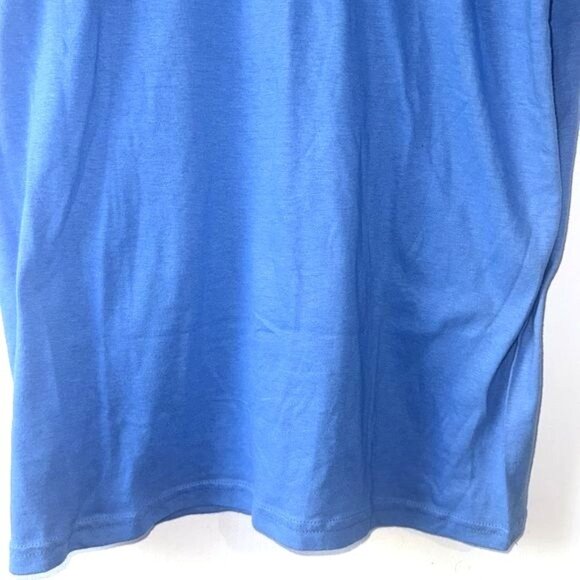 Members Mark Blue T-Shirt Combed Cotton Medium Made In Honduras - Picture 4 of 7